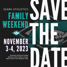 Save the Date for SEARK College Athletics Family Weekend